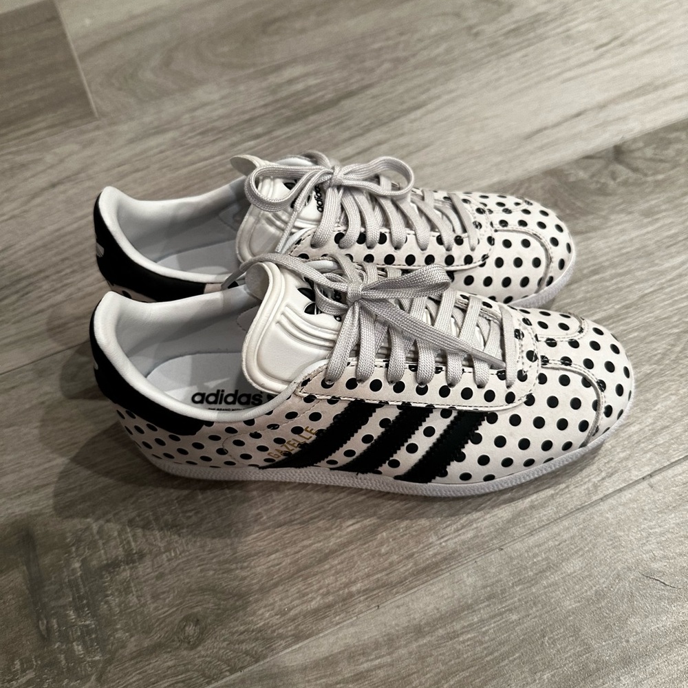 Adidas Gazelle Polka Dot Sneakers